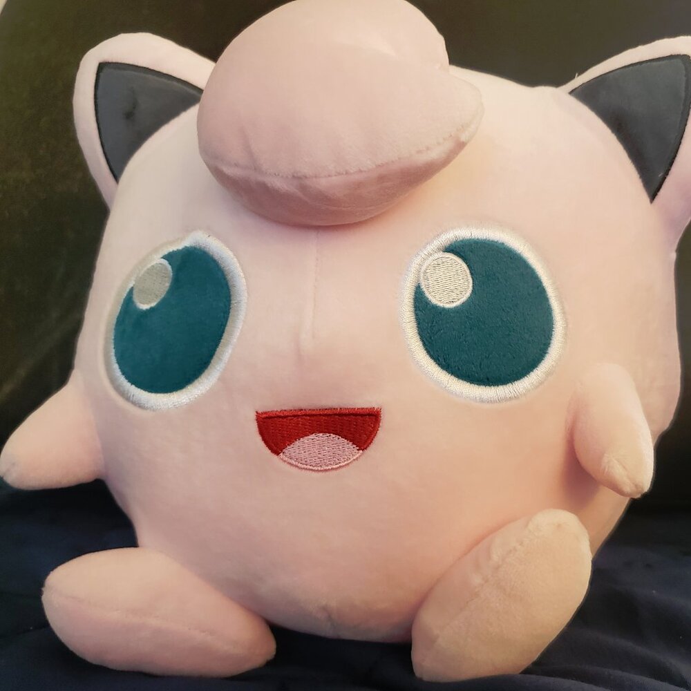 Pokemon Jigglypuff Plush Soft Stuffed Doll Toys Cute Collectible Kids Toy